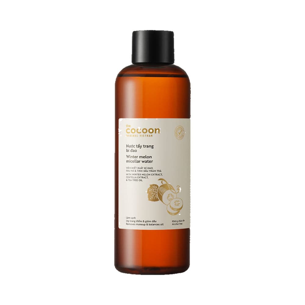 Cocoon Winter Melon Micellar Water 500ml vegan micellar water for oily skin