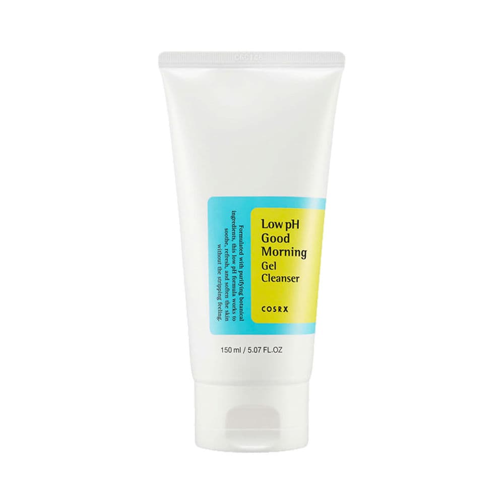 Cosrx Low pH Good Morning Gel Cleanser 150ml - clear foaming gel cleanser