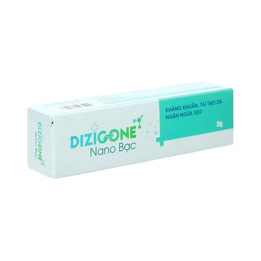 A tube of Dizigone Nano Bac Cream, 25g