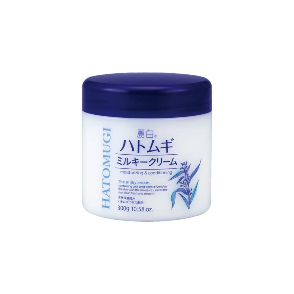 Hatomugi Moisturizing & Brightening Face Cream 300g | Japanese Skincare