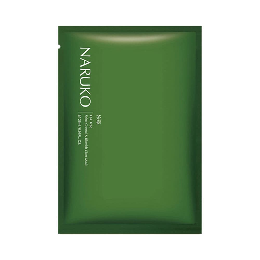 Naruko Tea Tree Shine Control and Blemish Clear Mask 26ml
