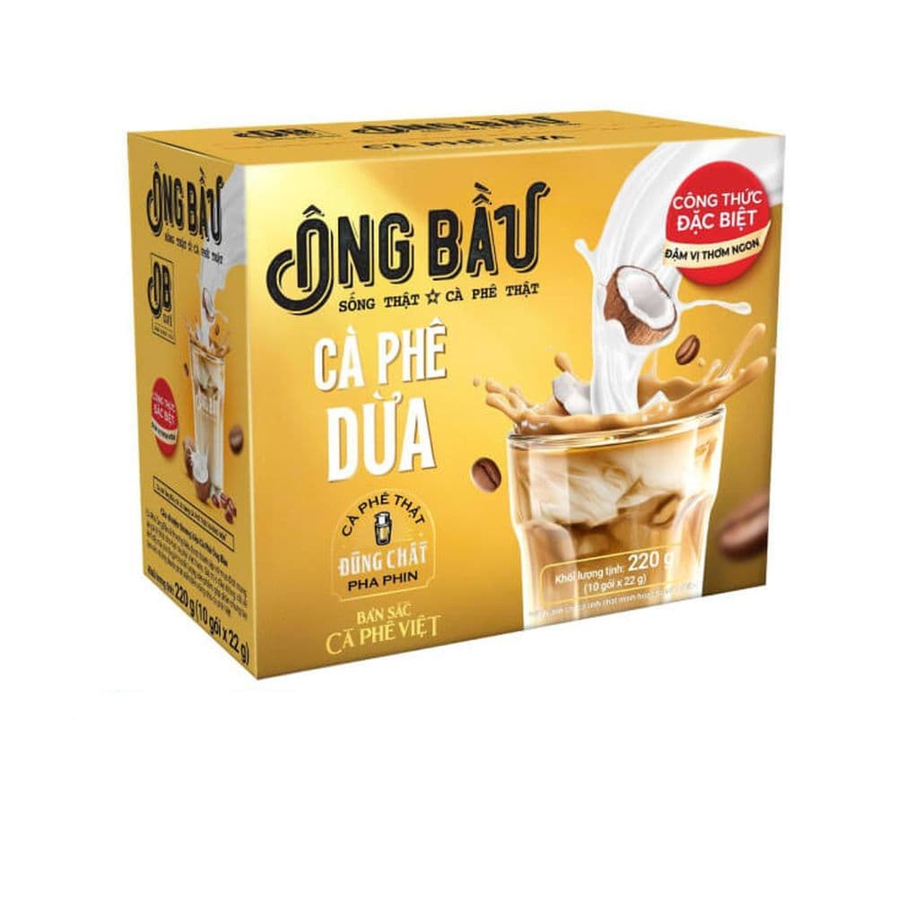 Ong Bau Coconut Coffee 220g