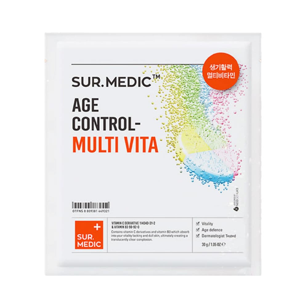 Sur.Medic+ Age Control Multi Vita Mask sheet mask, 30g, single sheet