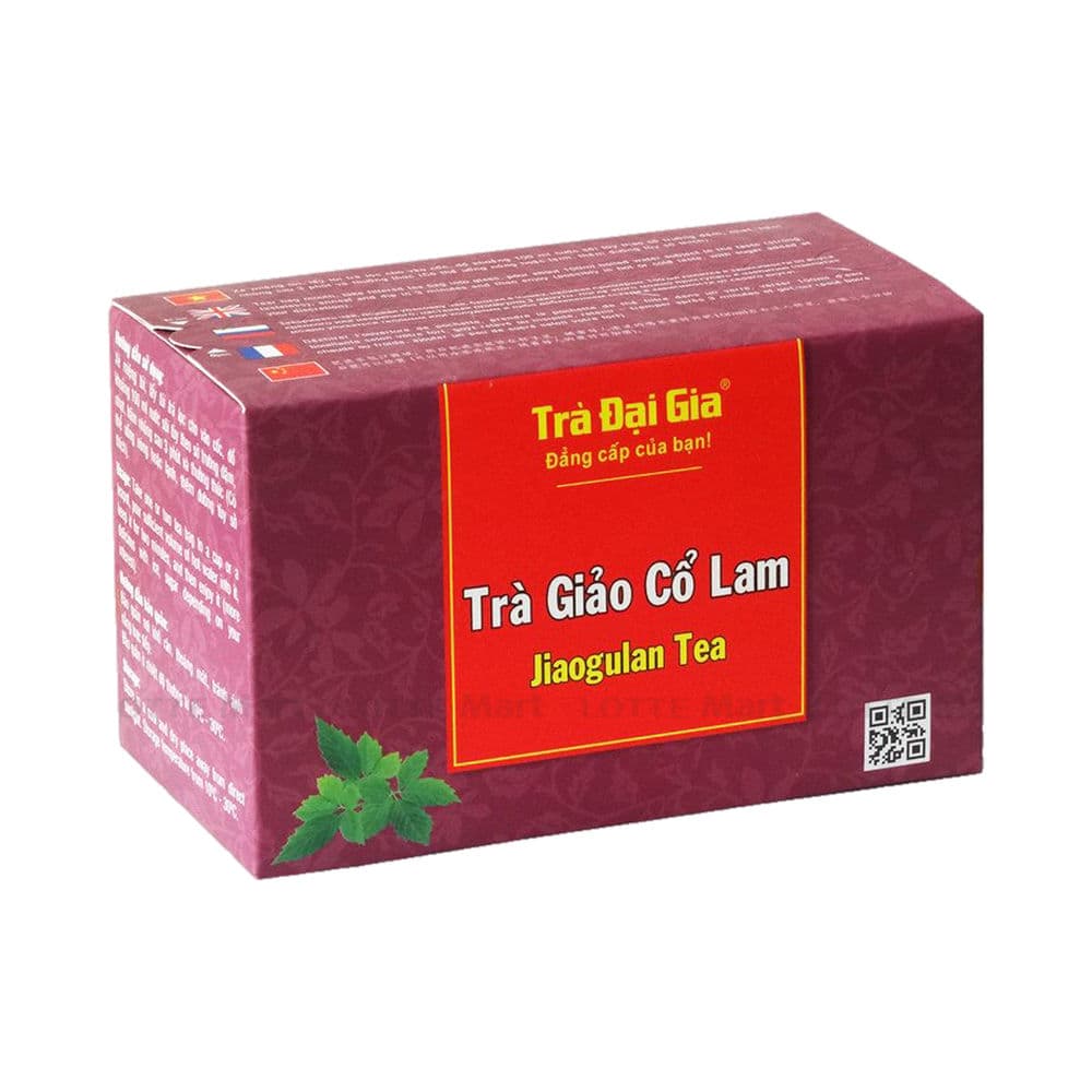 Box of Tra Dai Gia Jiaogulan filter tea 30g with 20 filter bags