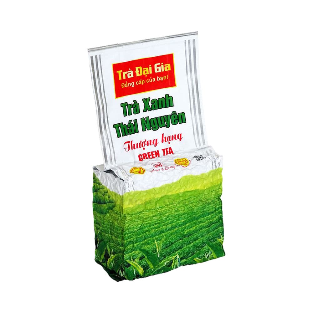 Tra Dai Gia Premium Thai Nguyen Green Tea 300g package